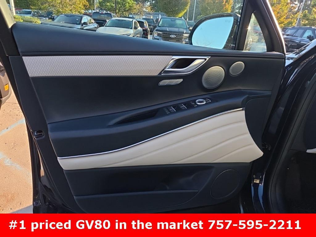 used 2025 Genesis GV80 car, priced at $60,950