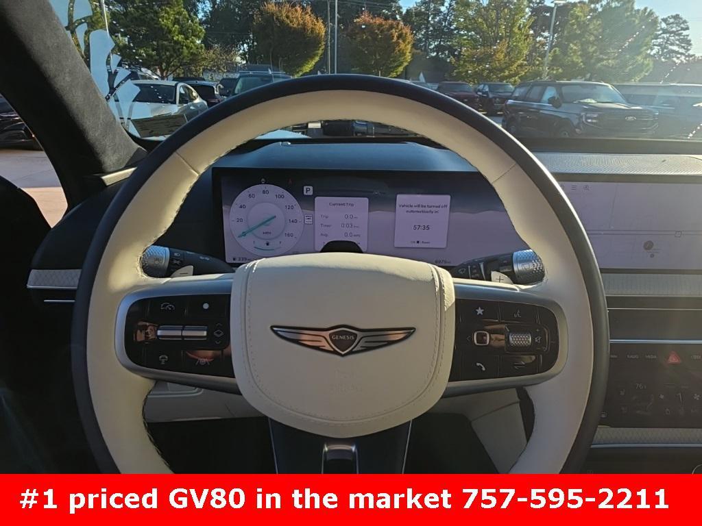 used 2025 Genesis GV80 car, priced at $60,950