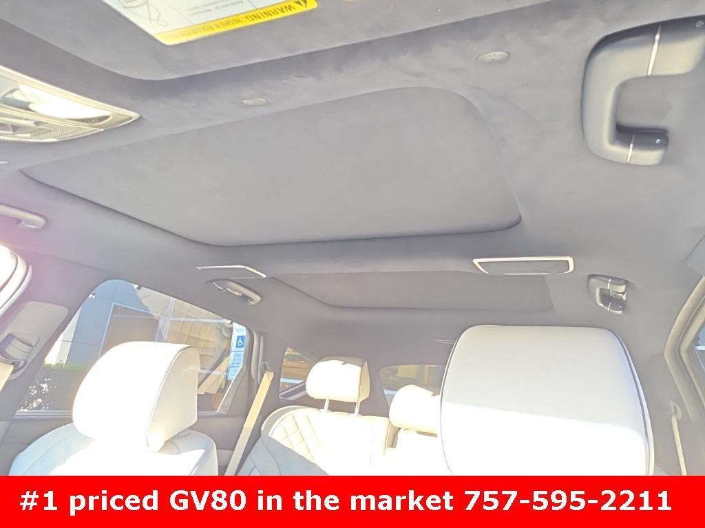 used 2025 Genesis GV80 car, priced at $60,950