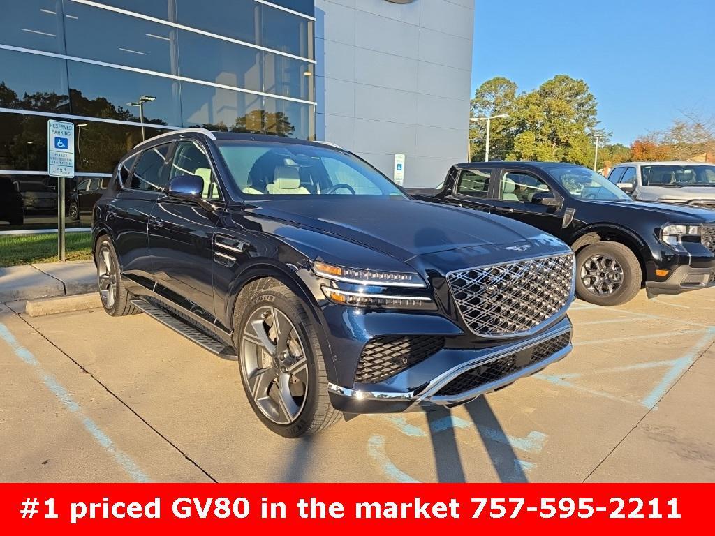 used 2025 Genesis GV80 car, priced at $60,950