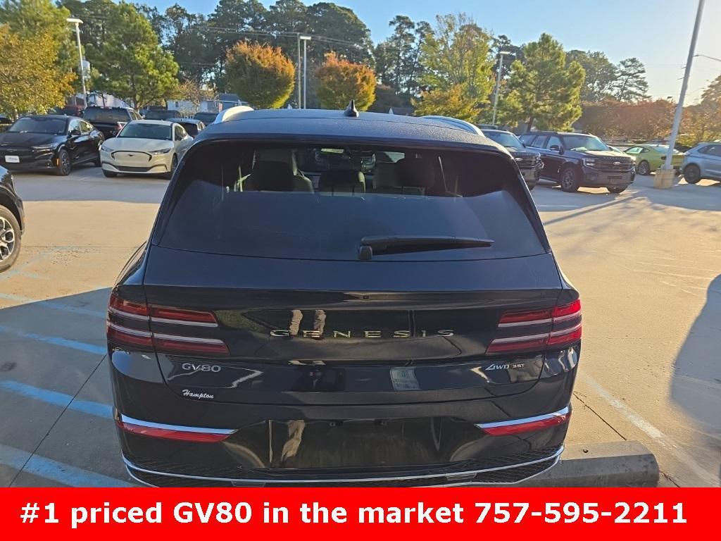 used 2025 Genesis GV80 car, priced at $60,950