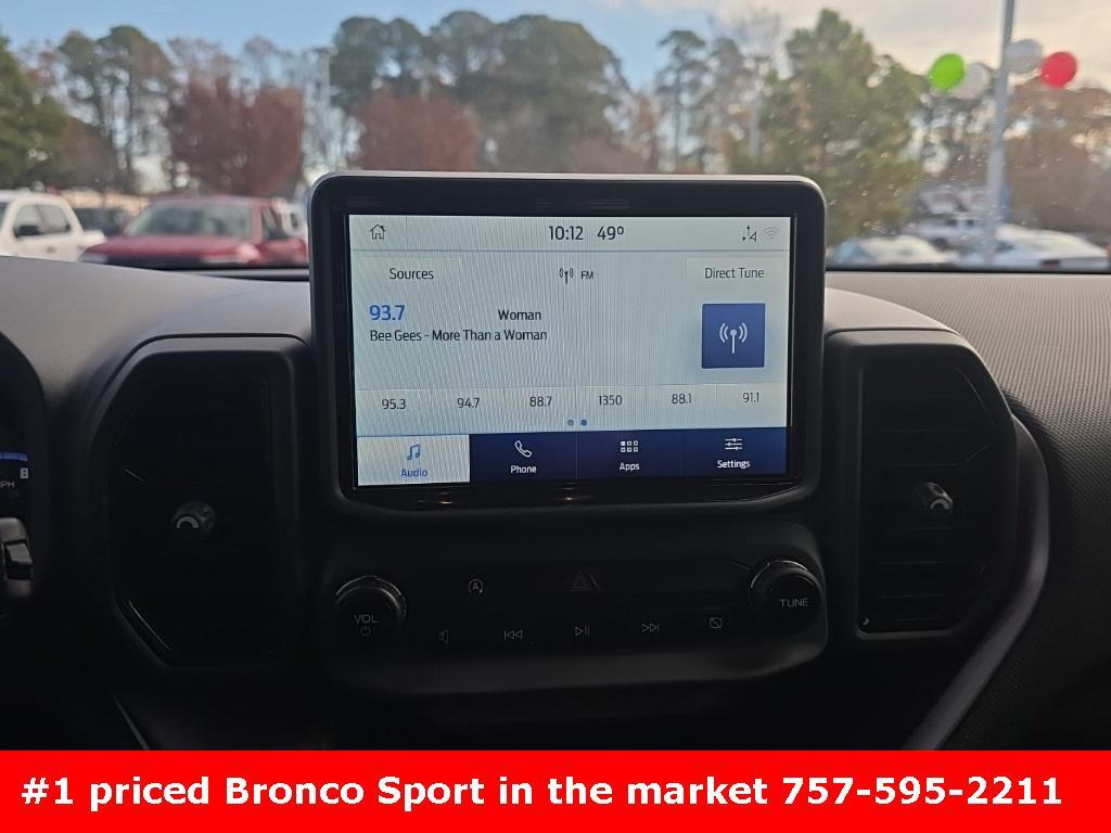 used 2022 Ford Bronco Sport car, priced at $16,595