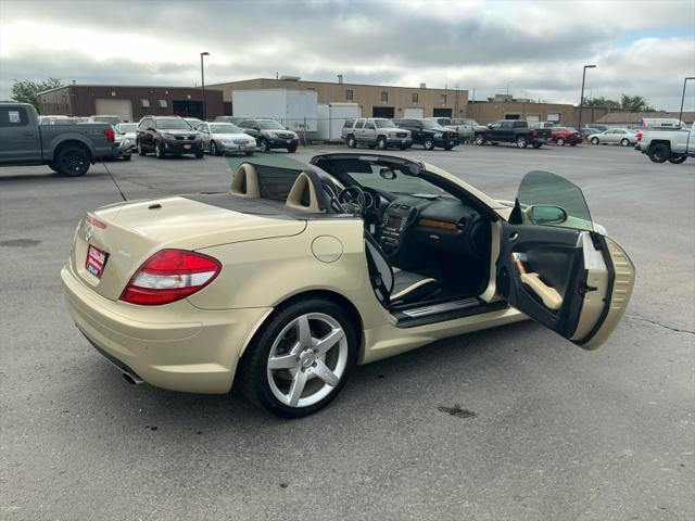 used 2005 Mercedes-Benz SLK-Class car, priced at $13,990