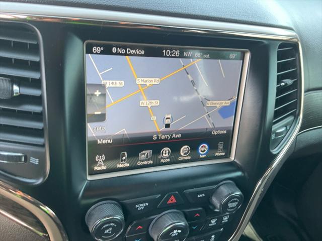 used 2017 Jeep Grand Cherokee car, priced at $19,999