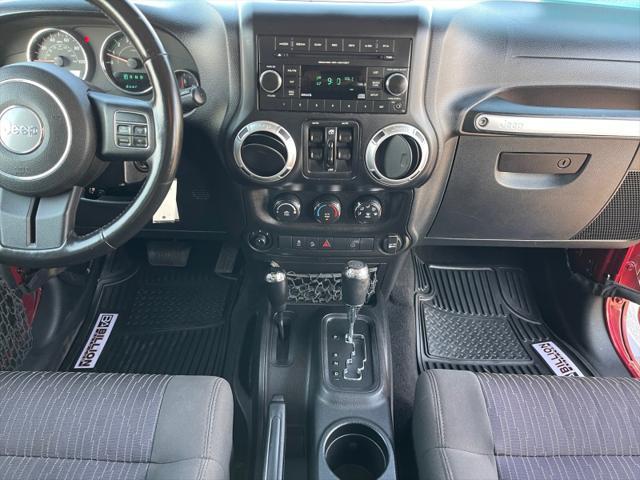 used 2012 Jeep Wrangler Unlimited car, priced at $16,999