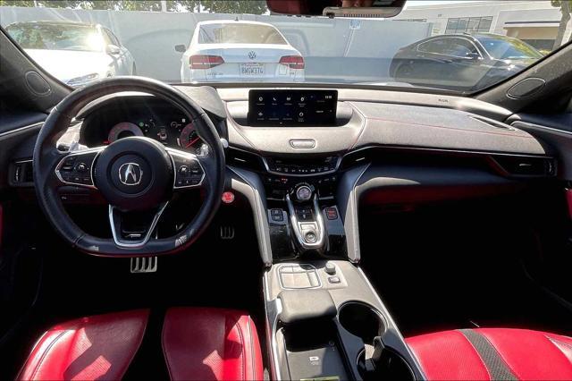 used 2021 Acura TLX car, priced at $34,900