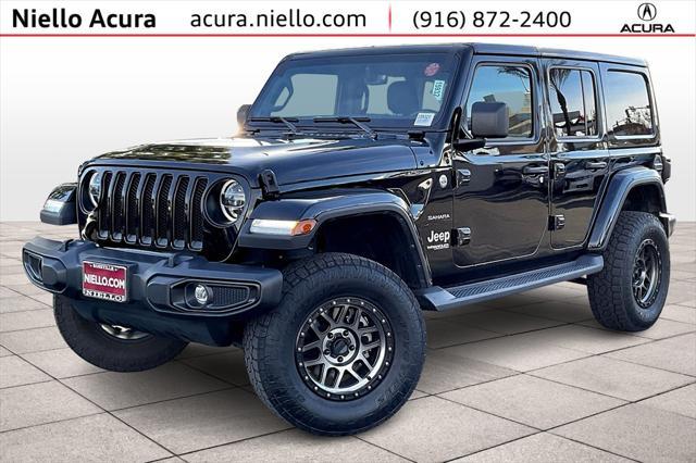 used 2022 Jeep Wrangler Unlimited car, priced at $39,991