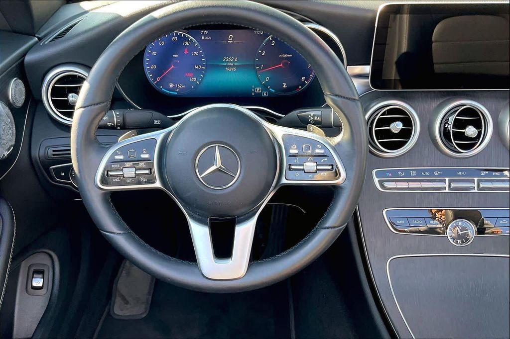 used 2020 Mercedes-Benz C-Class car, priced at $28,699