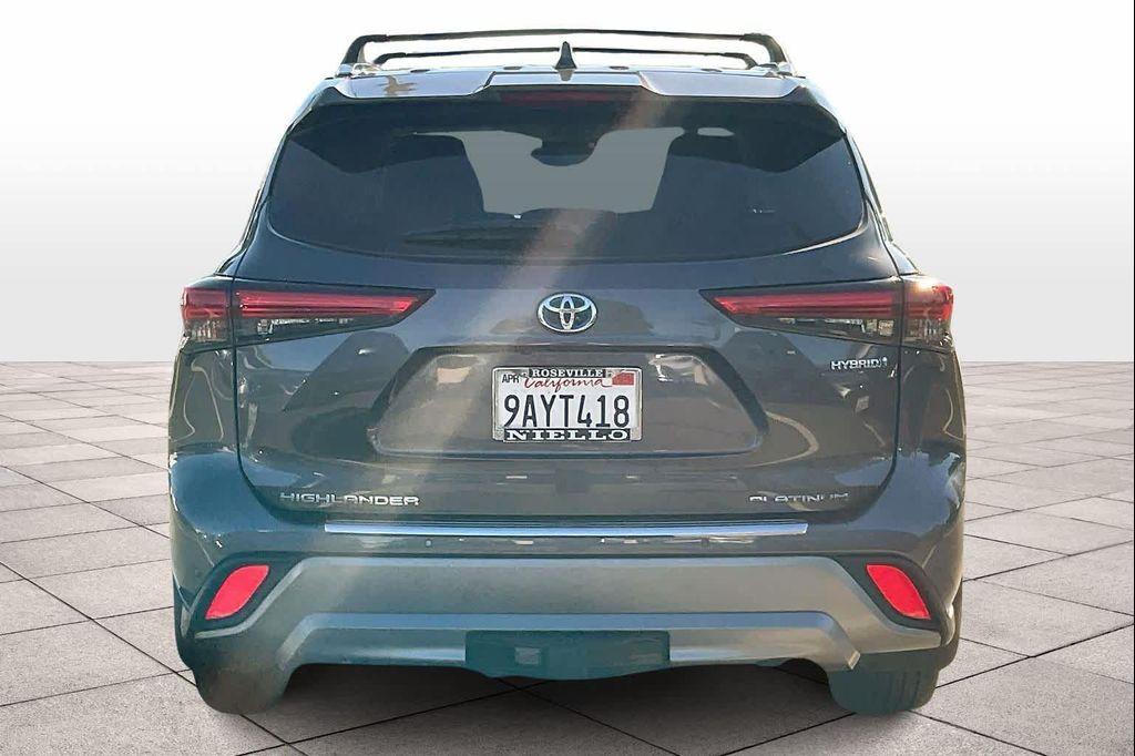 used 2022 Toyota Highlander Hybrid car, priced at $41,509