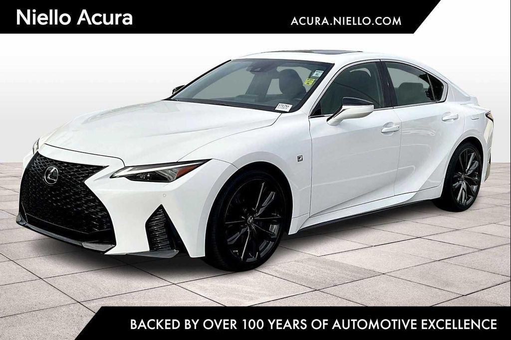 used 2022 Lexus IS 350 car, priced at $44,900
