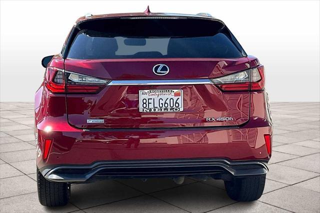 used 2018 Lexus RX 450h car, priced at $39,697