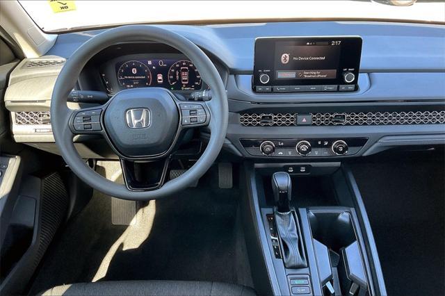 used 2024 Honda Accord car, priced at $25,388