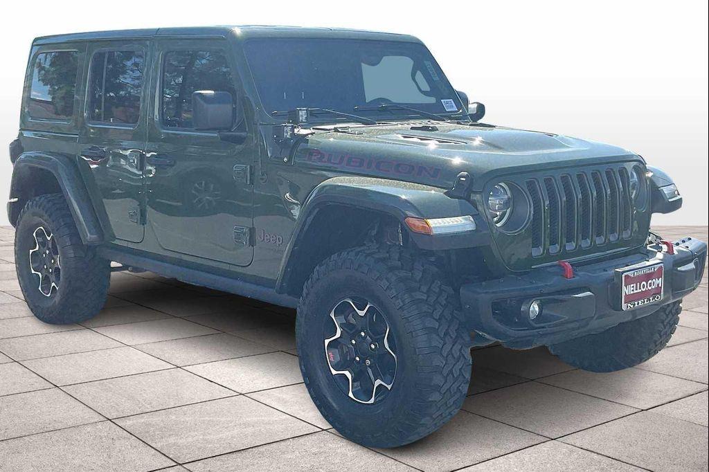 used 2021 Jeep Wrangler Unlimited car, priced at $37,997