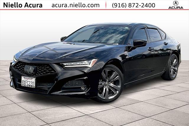 used 2021 Acura TLX car, priced at $32,770