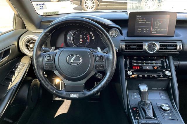 used 2021 Lexus IS 350 car, priced at $38,889