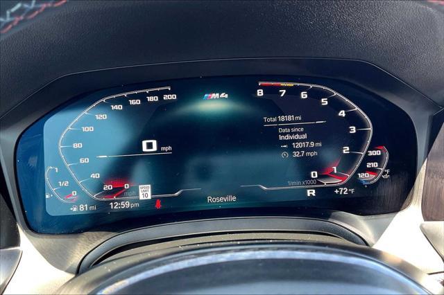 used 2021 BMW M4 car, priced at $69,388