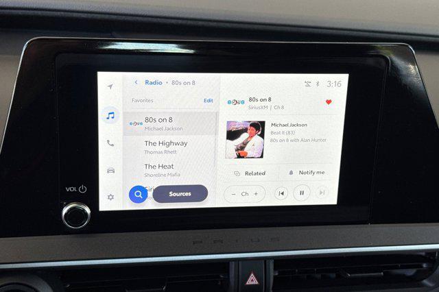 new 2025 Toyota Prius car, priced at $30,139