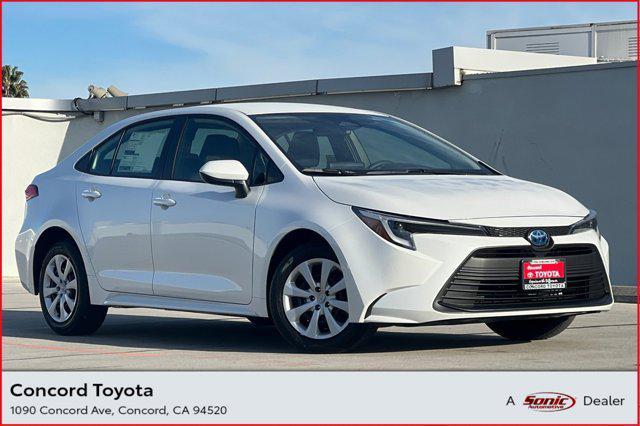 new 2025 Toyota Corolla Hybrid car, priced at $25,802