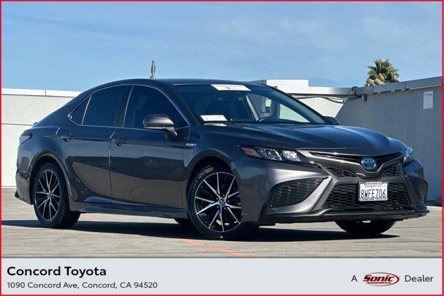 used 2021 Toyota Camry car, priced at $27,996