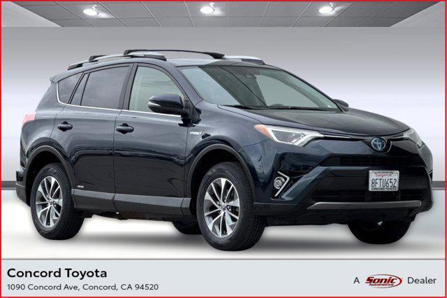 used 2018 Toyota RAV4 Hybrid car, priced at $20,999