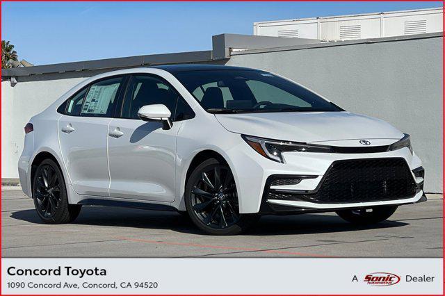 new 2025 Toyota Corolla car, priced at $30,989