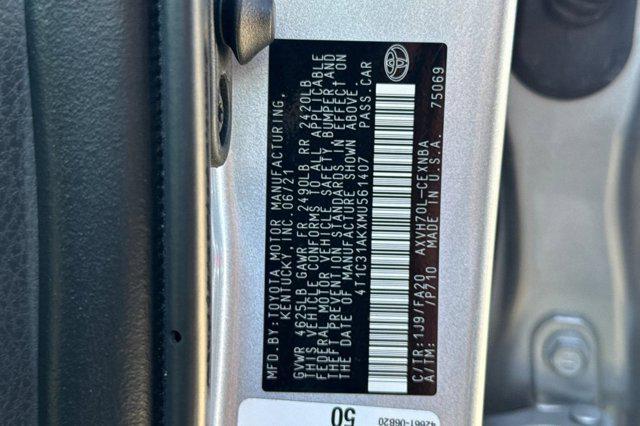 used 2021 Toyota Camry car, priced at $25,798