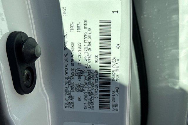 new 2026 Toyota Tundra Hybrid car, priced at $75,193