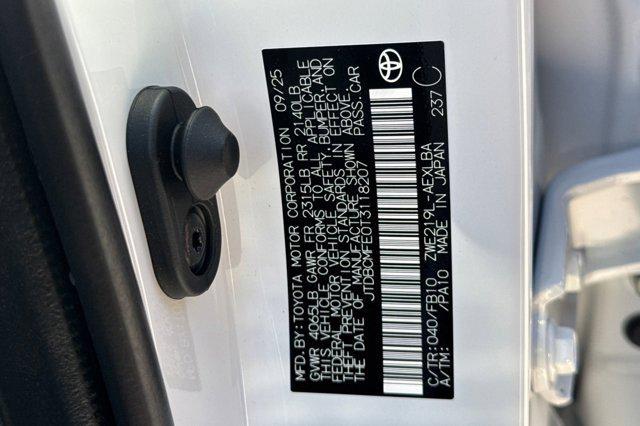 new 2026 Toyota Corolla Hybrid car, priced at $25,964