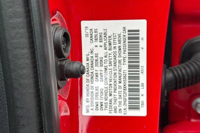 used 2019 Honda Civic car, priced at $18,699