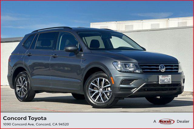 used 2021 Volkswagen Tiguan car, priced at $18,997