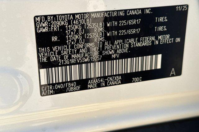 new 2025 Toyota RAV4 car, priced at $32,241