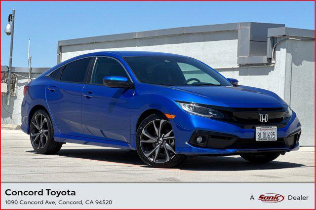 used 2019 Honda Civic car, priced at $22,499