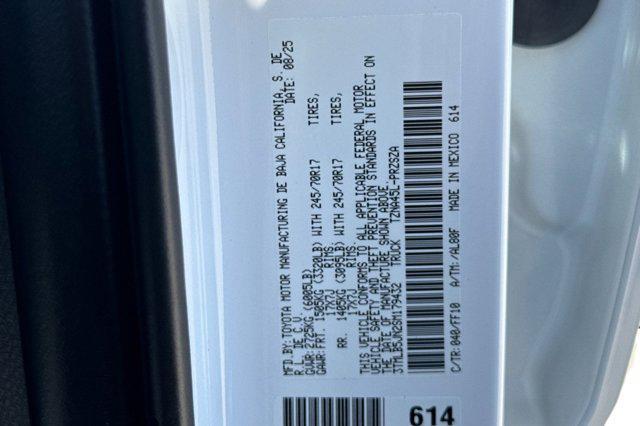 new 2025 Toyota Tacoma car, priced at $43,228