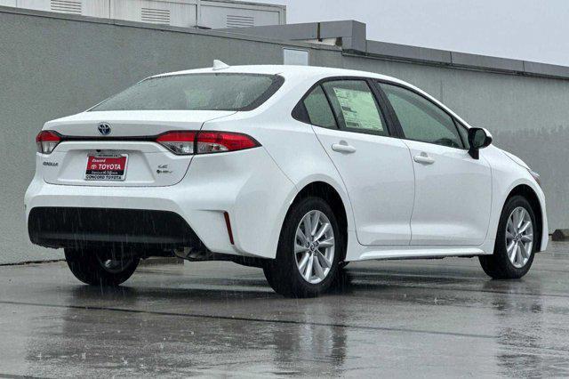 new 2025 Toyota Corolla Hybrid car, priced at $26,724