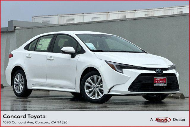 new 2025 Toyota Corolla Hybrid car, priced at $26,724