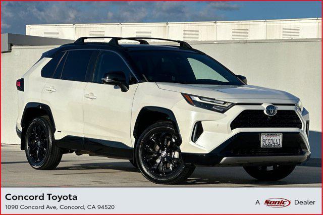 used 2022 Toyota RAV4 Hybrid car, priced at $39,699