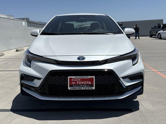 new 2025 Toyota Corolla Hybrid car, priced at $29,824