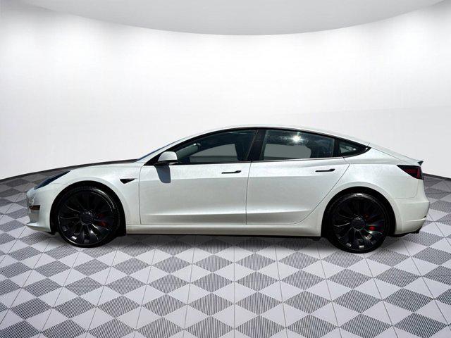 used 2023 Tesla Model 3 car, priced at $29,999
