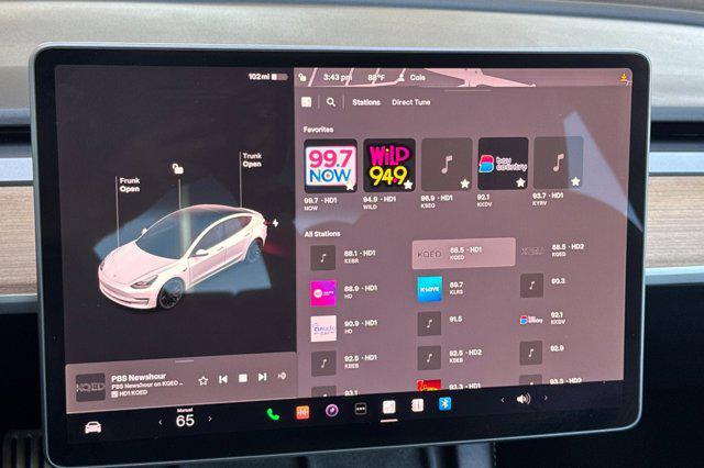 used 2023 Tesla Model 3 car, priced at $29,999