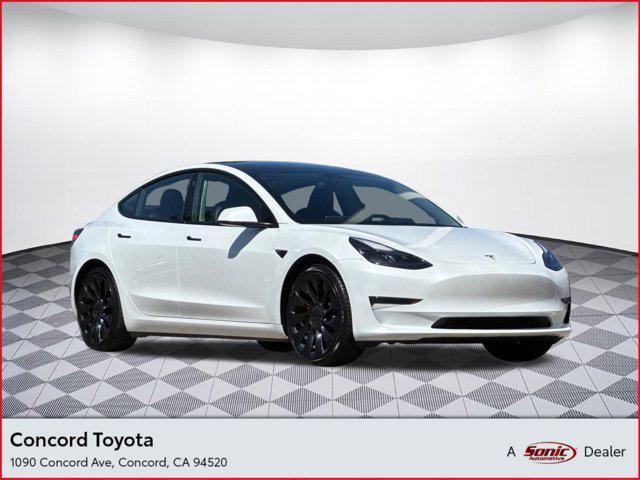used 2023 Tesla Model 3 car, priced at $29,999