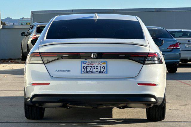 used 2023 Honda Accord car, priced at $24,998