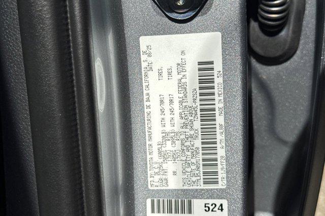 new 2025 Toyota Tacoma car, priced at $40,165