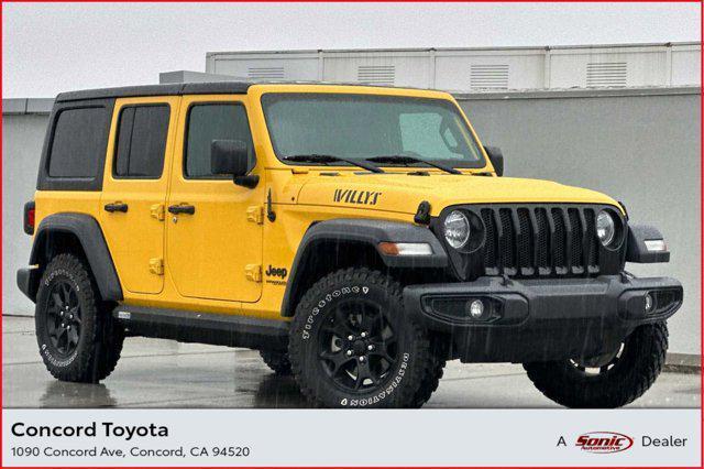 used 2020 Jeep Wrangler Unlimited car, priced at $25,996