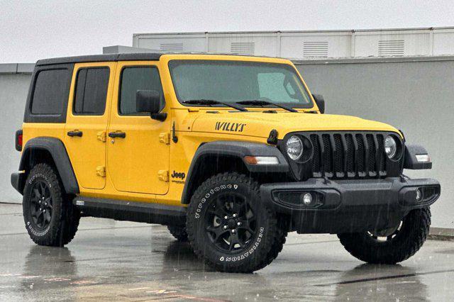 used 2020 Jeep Wrangler Unlimited car, priced at $25,996