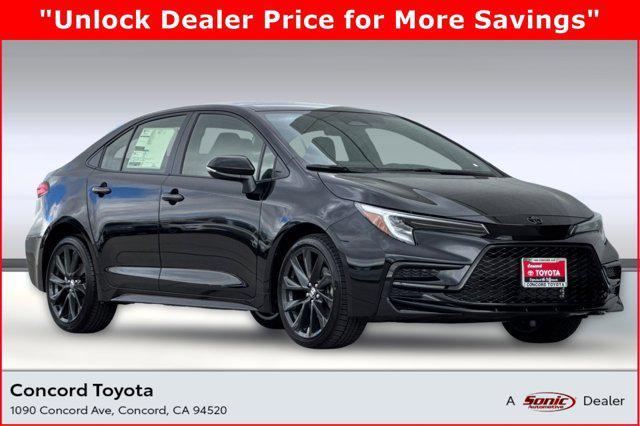 new 2026 Toyota Corolla car, priced at $25,552