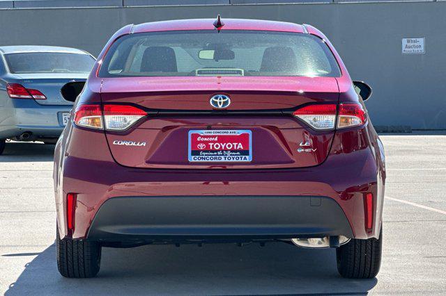 new 2025 Toyota Corolla Hybrid car, priced at $26,824