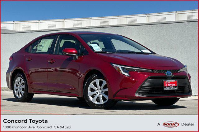 new 2025 Toyota Corolla Hybrid car, priced at $26,824