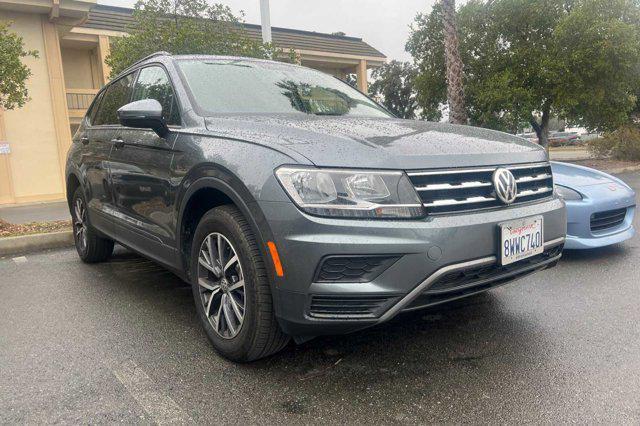 used 2021 Volkswagen Tiguan car, priced at $18,999