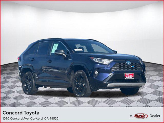 used 2021 Toyota RAV4 Hybrid car, priced at $27,999