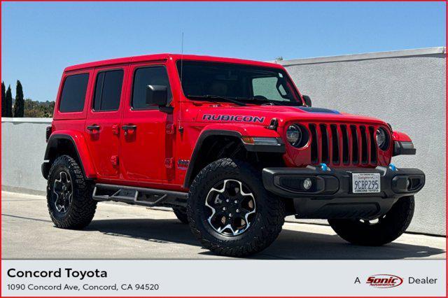 used 2022 Jeep Wrangler Unlimited 4xe car, priced at $38,999